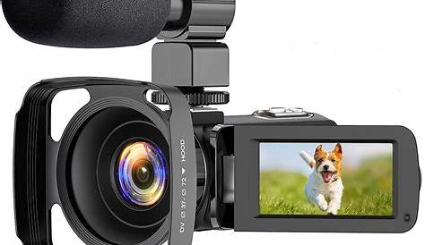 ZORNIK 2.7K Camcorder,Video Camera with 36 Mega Pixels IR Night Vision