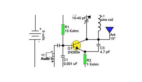 fm transmitter schematic diagram