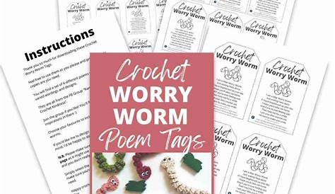 worry worm poem printable