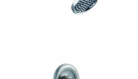 Glacier Bay Estates Series Single-Handle 1-Spray Shower Faucet Only in