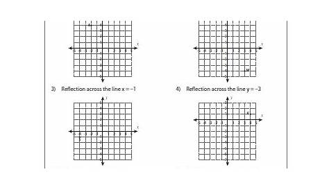 Reflection Practice Worksheet Answers