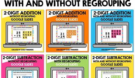 2 Digit Addition Subtraction Regrouping | Made By Teachers