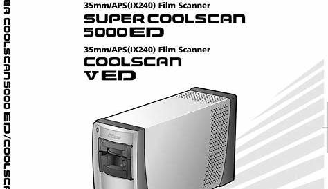 nikon coolscan 5000 manual