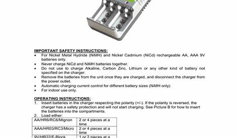 randomorder charger user manual