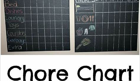 chore chart reward ideas