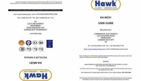 HAWK HA-MC01 USER MANUAL Pdf Download | ManualsLib