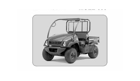 kawasaki mule 4010 parts manual pdf