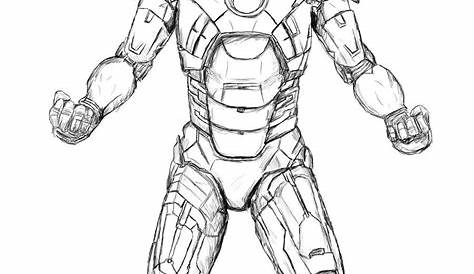iron man coloring pages printable