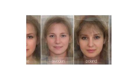 female ethnicity face chart