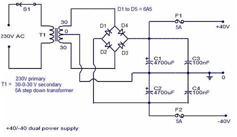300w transistor amplifier circuit diagram