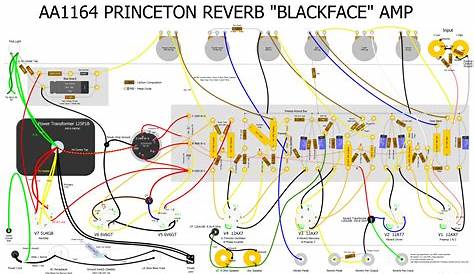 princeton reverb reissue schematic