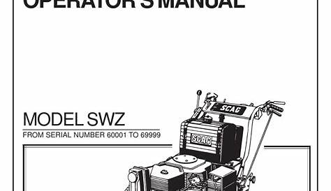 scag electrical troubleshooting manual