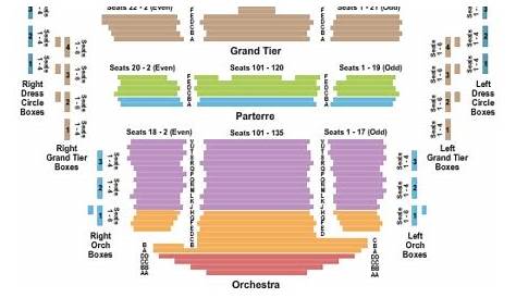 ferguson center seating chart