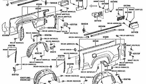 33 2007 Toyota Tacoma Parts Diagram - Wiring Diagram Database