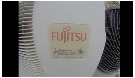 fujitsu halcyon inverter cleaning