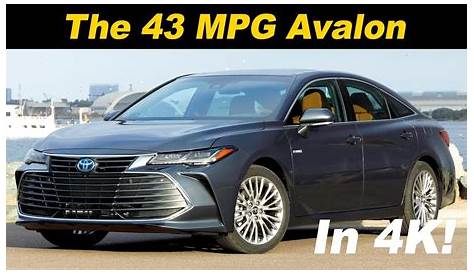 2019 Toyota Avalon Hybrid Review - First Drive - YouTube