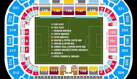 friends arena seating chart