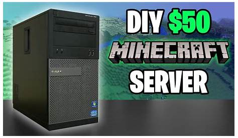 $50 Minecraft Server Computer | Step by Step Guide 2019 - YouTube