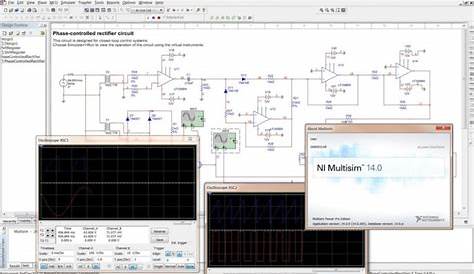 NI Multisim Ultiboard Electronics Circuit Design Suite 14 Free Download - Get Into Pc