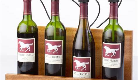 WineKeeper Showcase 4 bottle oak nitrogen preservation and dispensing for wine | Bottle, Wine