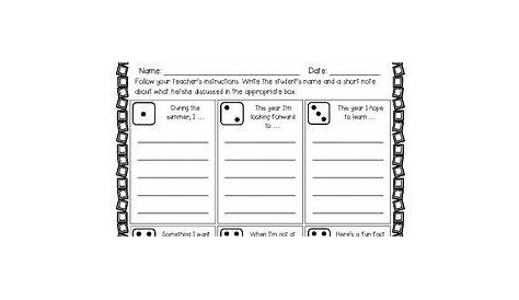 Back to School Activity Pack- 4th Grade and 5th Grade | TpT