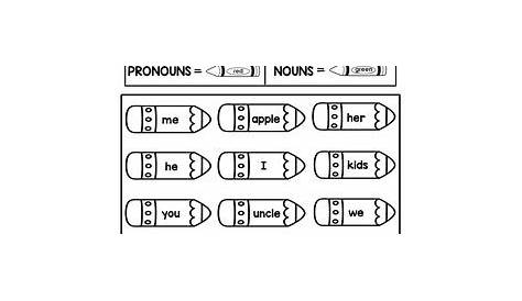 Pronouns Worksheets by Dana's Wonderland | Teachers Pay Teachers