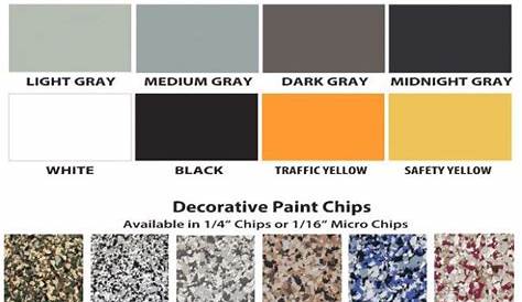 versatile building products epoxy color chart