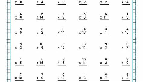 Multiplication worksheets | Multiplication worksheets, Worksheets
