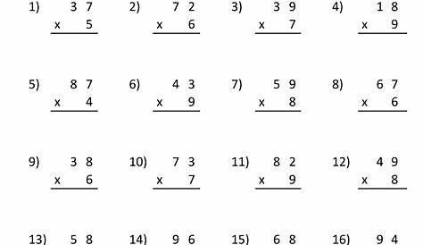 Multiplication Practice Worksheets Grade 3 - Worksheet Template Tips