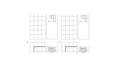long division worksheets with grid pdf