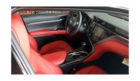 Exploring The 2022 Toyota Camry Xse Red Interior - Interior Ideas