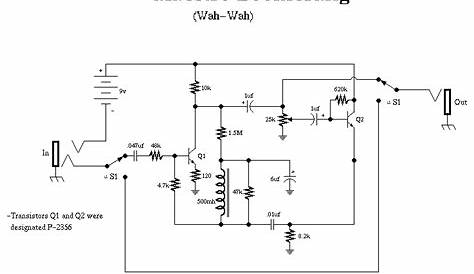 guitar effects pedals circuit diagrams