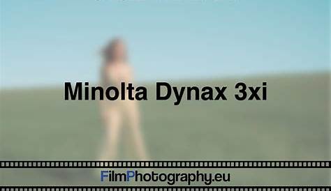 Minolta Dynax 3xi - Dein Guide über die SLR-Kamera