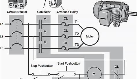 motor control circuit diagram with plc pdf