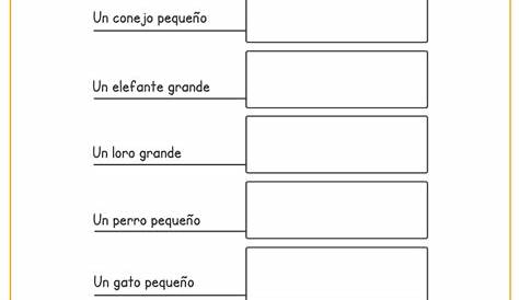 spanish animal worksheets