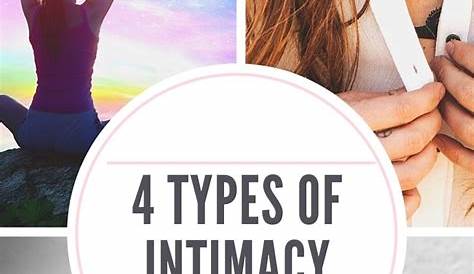 types of intimacy worksheet