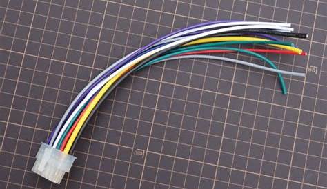 12-Pin Wire Harness Plug For DUAL DXRM57BT XRM46BT XRM47BT MCP136BT