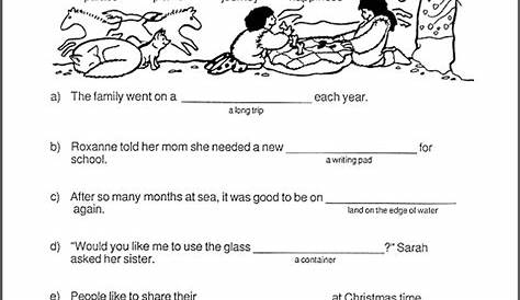 third grade science worksheets