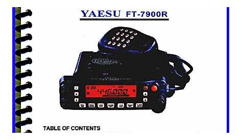 Yaesu FT-7900R Mini-Manual