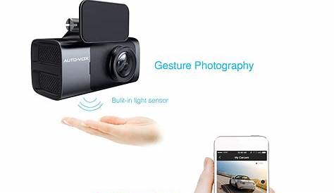 Auto Vox WiFi Dash Cam With GPS 1080P FHD---A dash cam born to share