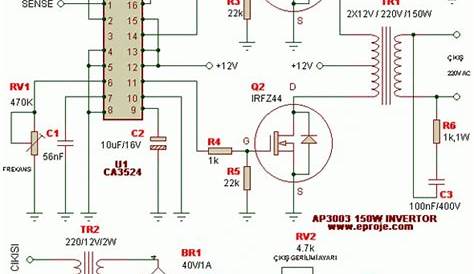 Terpopuler 29+ SG3525 Inverter Circuit Diagram