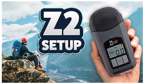 Z2 Auto Travel CPAP Setup / Program Instructions & Tutorial - YouTube
