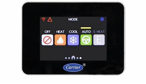 carrier 33 connect thermostat manual