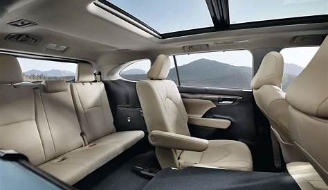 Interior Toyota Highlander 2023