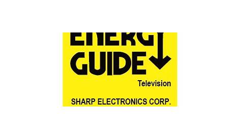 sharp lc 42le540u led television owner's manual