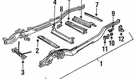 Frame & Components for 1995 Chevrolet Tahoe | GM Parts Online