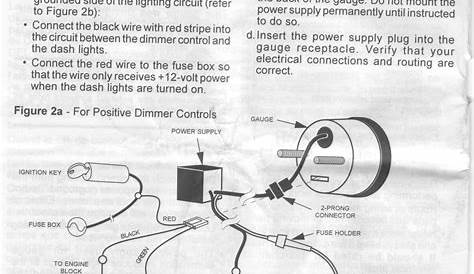 autometer 3904 wiring diagram
