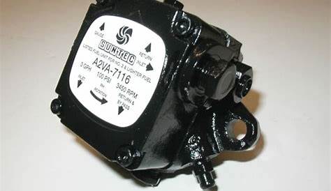 Suntec A2VA 7116 or A2VA 7016, 2460GU Oil Burner Pump 3450 rpm ONE YEAR
