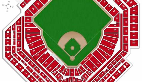 Philadelphia Phillies Seating Charts at Citizens Bank Park