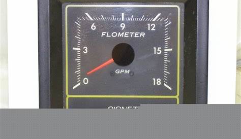 signet flow meter manual